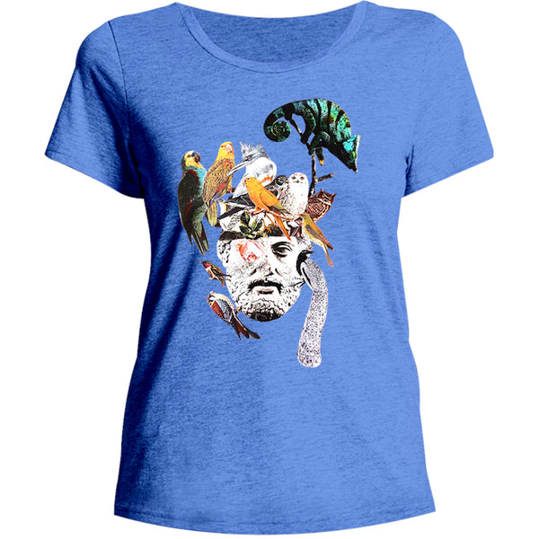 Collage 5 - Ladies Relaxed Fit Tee - Graphic Tees Australia