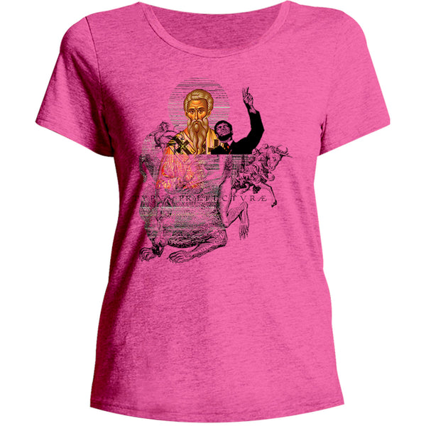 Collage 6 - Ladies Relaxed Fit Tee - Graphic Tees Australia