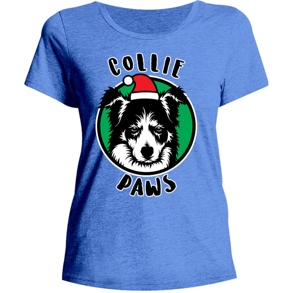 Collie Paws - Ladies Relaxed Fit Tee