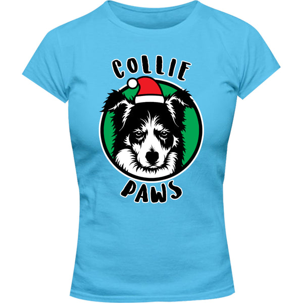 Collie Paws - Ladies Slim Fit Tee