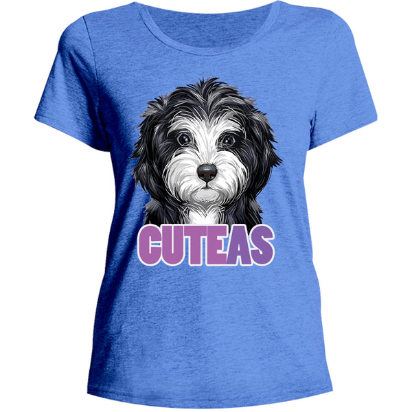 Cute As - Ladies Relaxed Fit Tee - Graphic Tees Australia