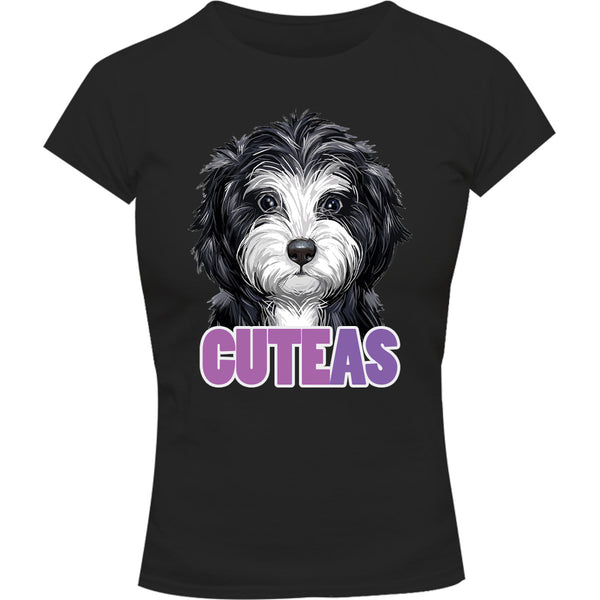 Cute As - Ladies Slim Fit Tee - Graphic Tees Australia
