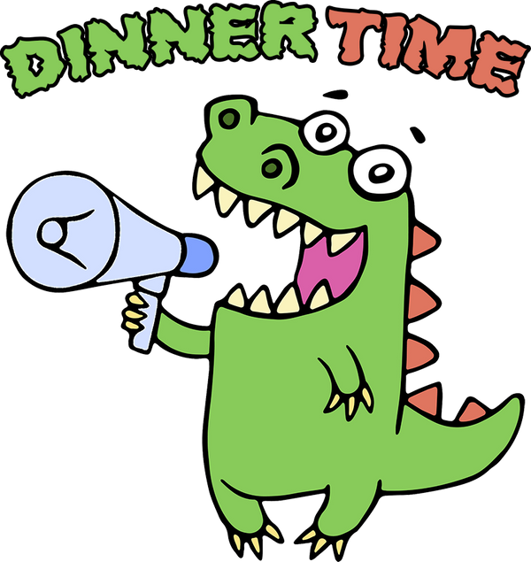 Dinner Time - Youth & Infant Tee - Graphic Tees Australia