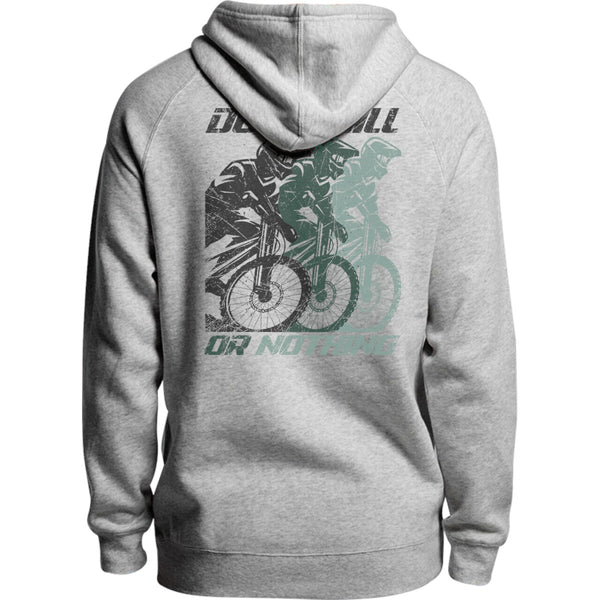 Downhill Or Nothing - Unisex Hoodie - Plus Size