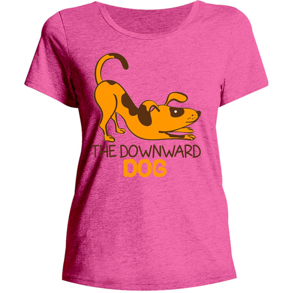 Downward Dog - Ladies Relaxed Fit Tee