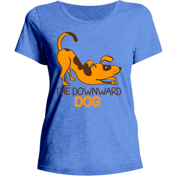 Downward Dog - Ladies Relaxed Fit Tee