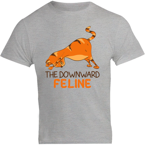 Downward Feline - Unisex Tee - Plus Size