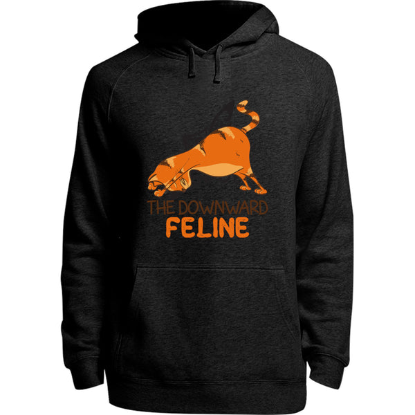 Downward Feline - Unisex Hoodie - Youth & Adult