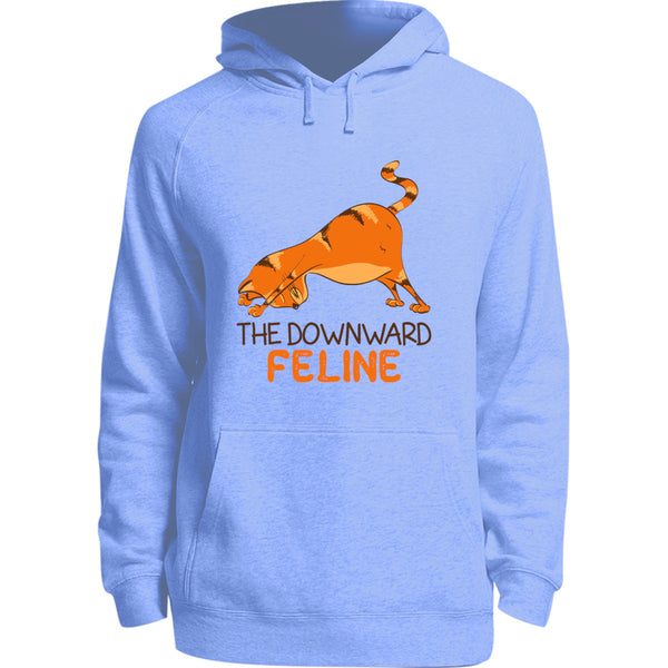 Downward Feline - Unisex Hoodie - Youth & Adult
