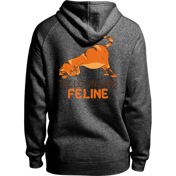 Downward Feline - Unisex Hoodie - Youth & Adult