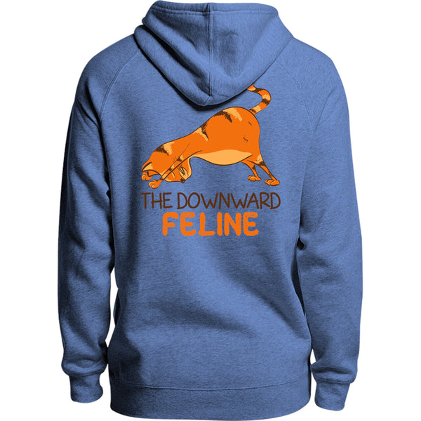 Downward Feline - Unisex Hoodie - Youth & Adult