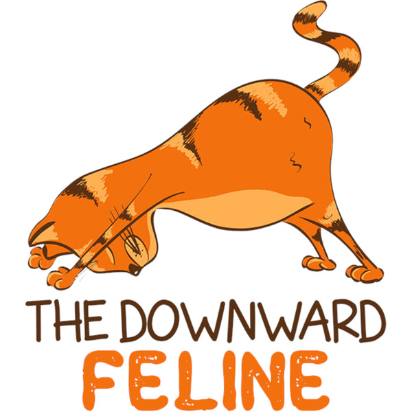 Downward Feline - Unisex Hoodie - Plus Size