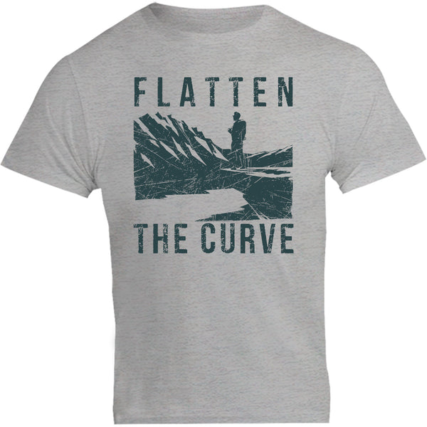Flatten The Curve - Unisex Tee - Plus Size