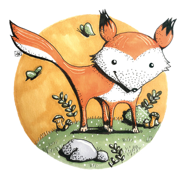 Fox - Youth & Infant Tee - Graphic Tees Australia