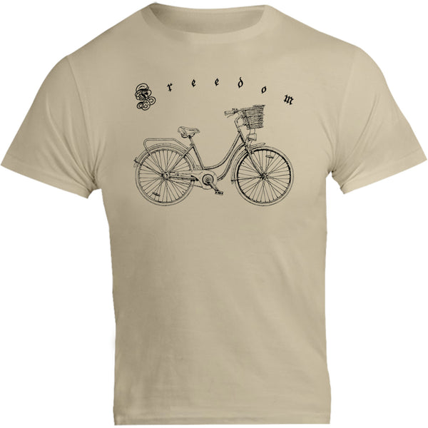 Freedom Bicycle - Unisex Tee - Graphic Tees Australia