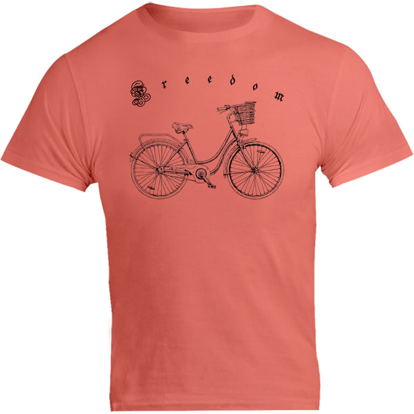 Freedom Bicycle - Unisex Tee - Graphic Tees Australia