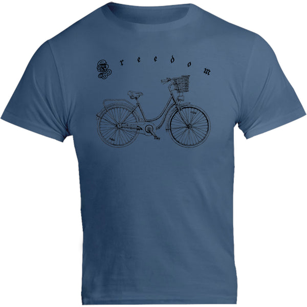 Freedom Bicycle - Unisex Tee - Graphic Tees Australia