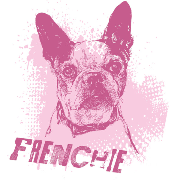 Frenchie Colour Overlay - Unisex Tee - Graphic Tees Australia