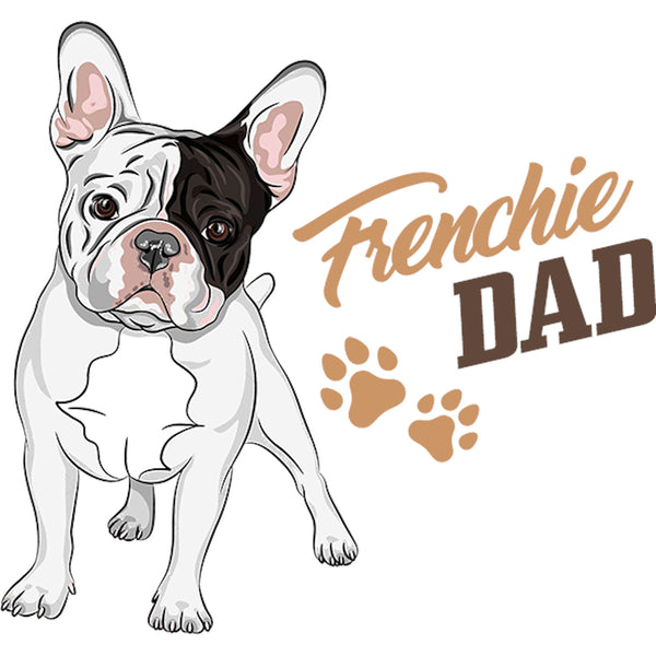 Frenchie Dad - Unisex Tee - Plus Size - Graphic Tees Australia