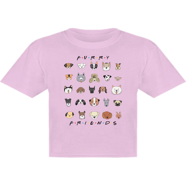 Furry Friends Dog Faces - Youth & Infant Tee - Graphic Tees Australia