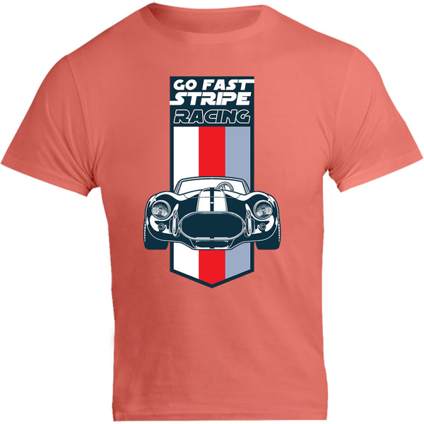 Go Fast Stripe Racing - Unisex Tee - Graphic Tees Australia