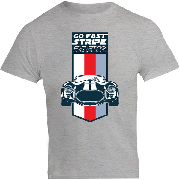 Go Fast Stripe Racing - Unisex Tee - Plus Size