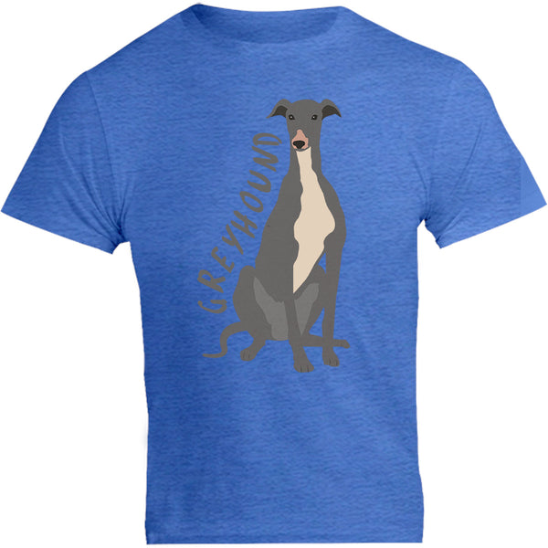 Greyhound Cartoon - Unisex Tee - Graphic Tees Australia