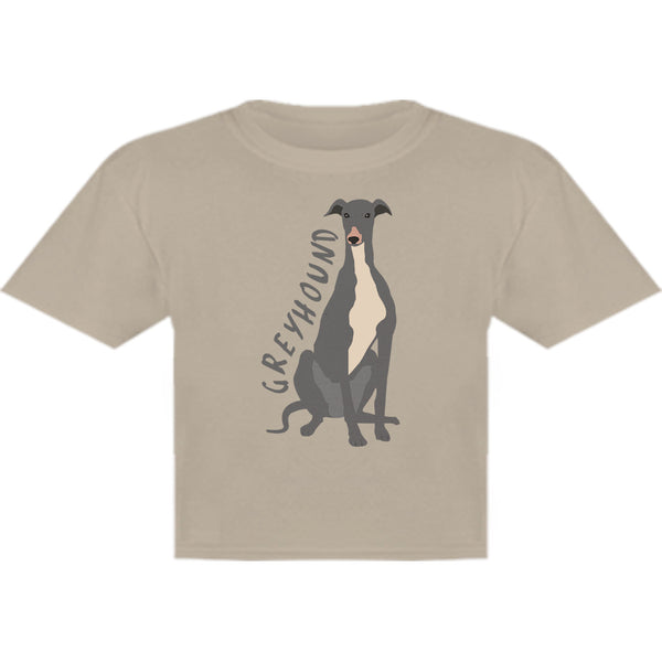 Greyhound Cartoon - Youth & Infant Tee - Graphic Tees Australia