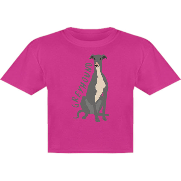 Greyhound Cartoon - Youth & Infant Tee - Graphic Tees Australia
