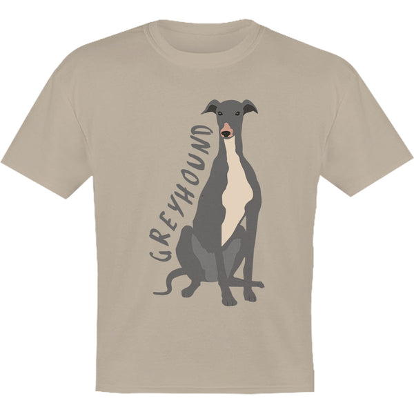 Greyhound Cartoon - Youth & Infant Tee - Graphic Tees Australia