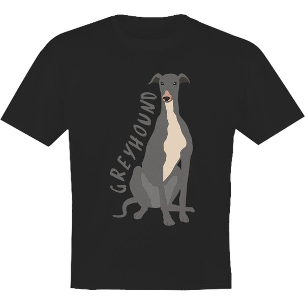 Greyhound Cartoon - Youth & Infant Tee - Graphic Tees Australia