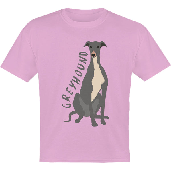 Greyhound Cartoon - Youth & Infant Tee - Graphic Tees Australia