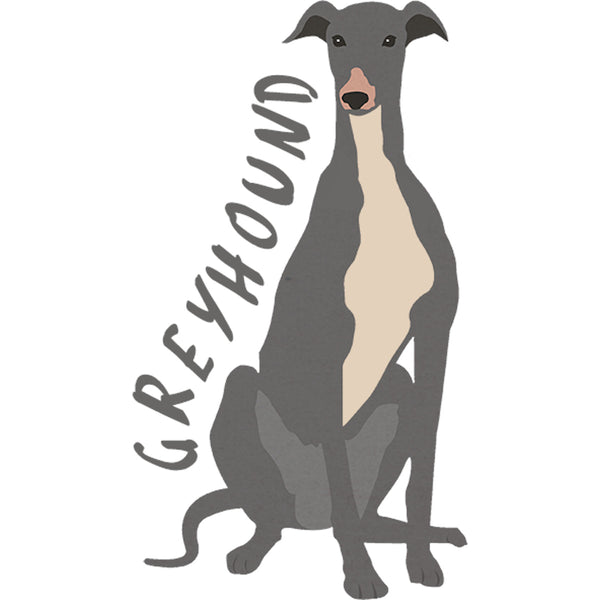 Greyhound Cartoon - Unisex Hoodie - Plus Size - Graphic Tees Australia