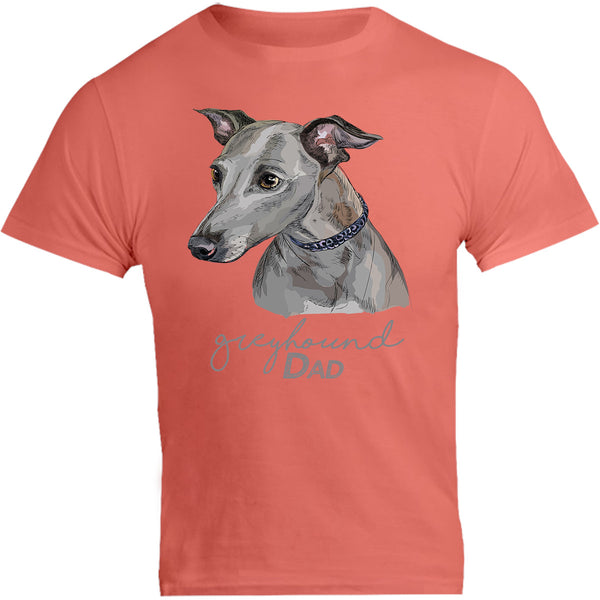 Greyhound Dad - Unisex Tee - Graphic Tees Australia