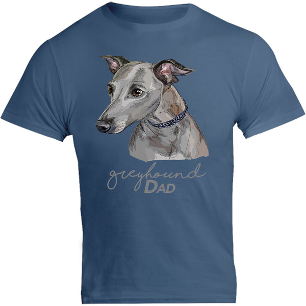Greyhound Dad - Unisex Tee - Graphic Tees Australia