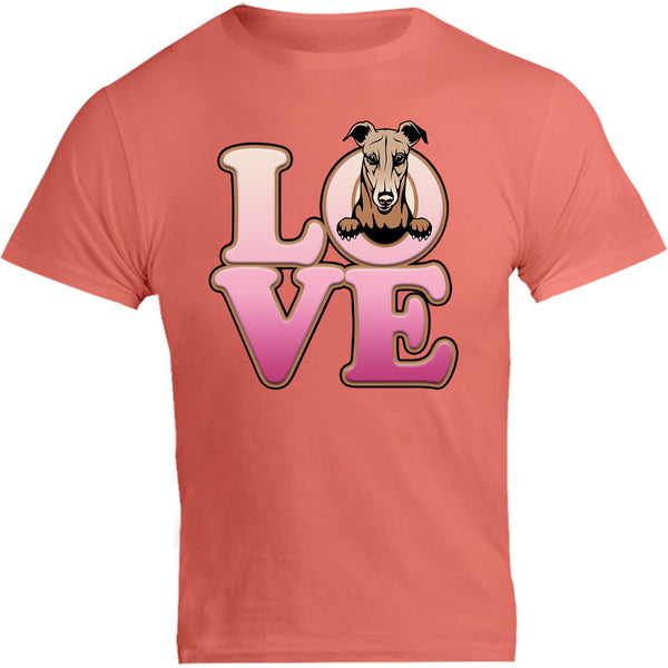 Greyhound Love - Unisex Tee - Graphic Tees Australia
