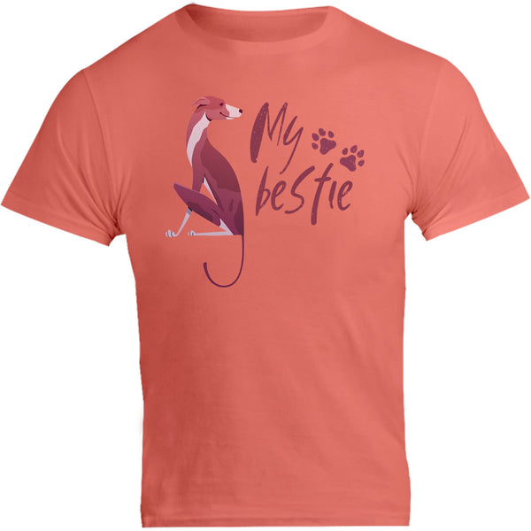Greyhound My Bestie - Unisex Tee - Graphic Tees Australia
