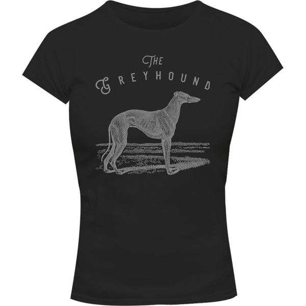 Greyhound Vintage - Ladies Slim Fit Tee - Graphic Tees Australia