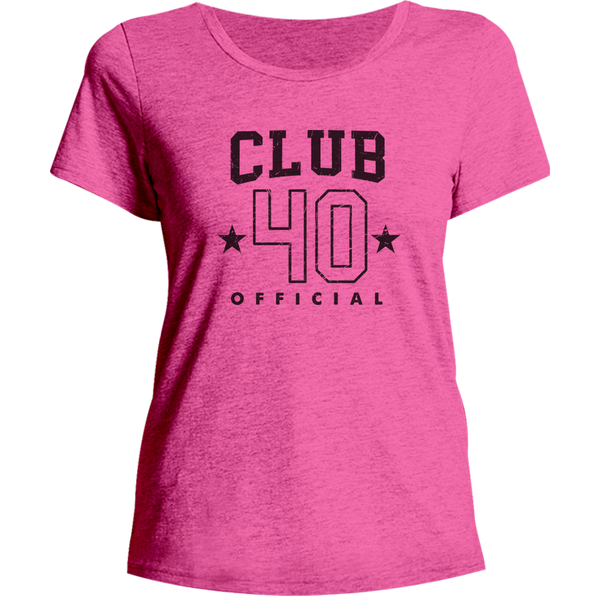Club 40 - Ladies Relaxed Fit Tee