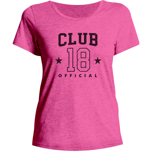 Club 18 - Ladies Relaxed Fit Tee
