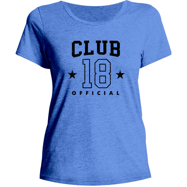 Club 18 - Ladies Relaxed Fit Tee