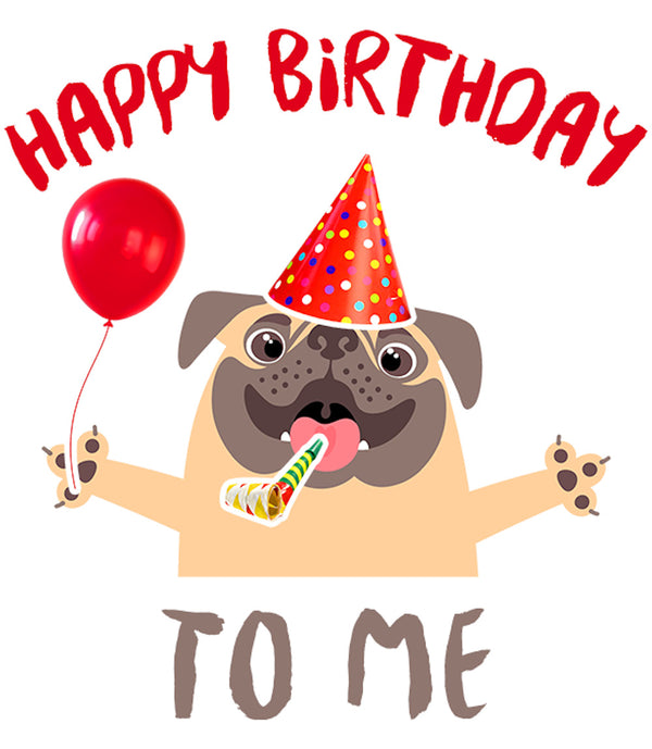 Happy Birthday To Me - Ladies Relaxed Fit Tee - Graphic Tees Australia