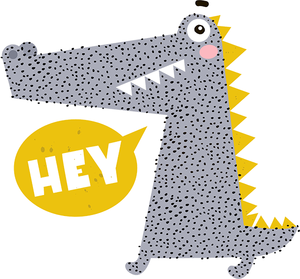 Hey Crocodile - Youth & Infant Tee - Graphic Tees Australia