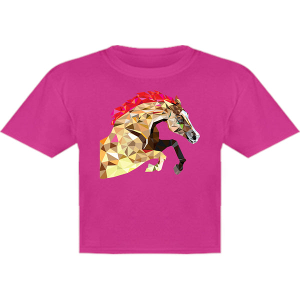 Horse Geometric Pattern - Youth & Infant Tee - Graphic Tees Australia