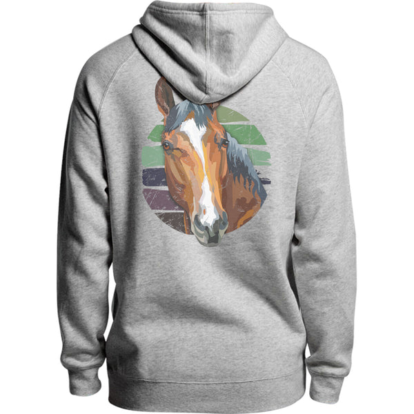 Horse Retro Style - Unisex Hoodie - Plus Size - Graphic Tees Australia