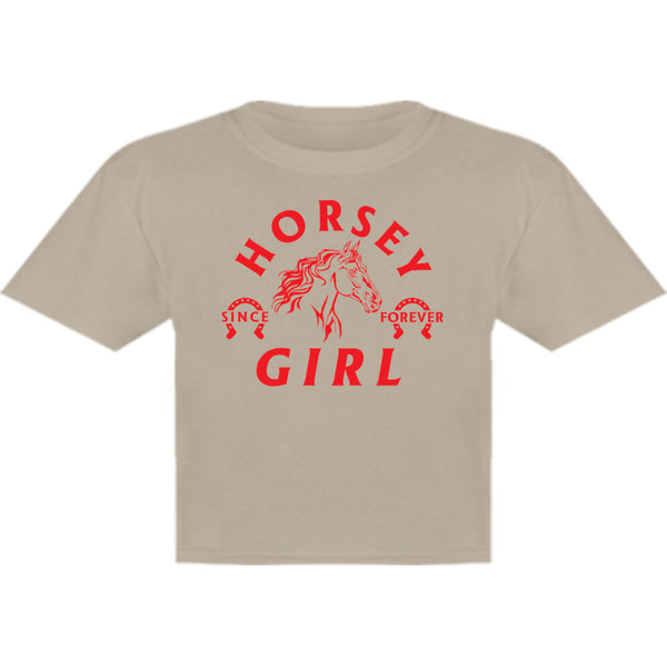 Horsey Girl Since Forever - Youth & Infant Tee - Graphic Tees Australia