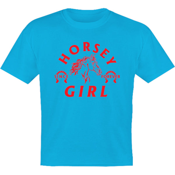 Horsey Girl Since Forever - Youth & Infant Tee - Graphic Tees Australia