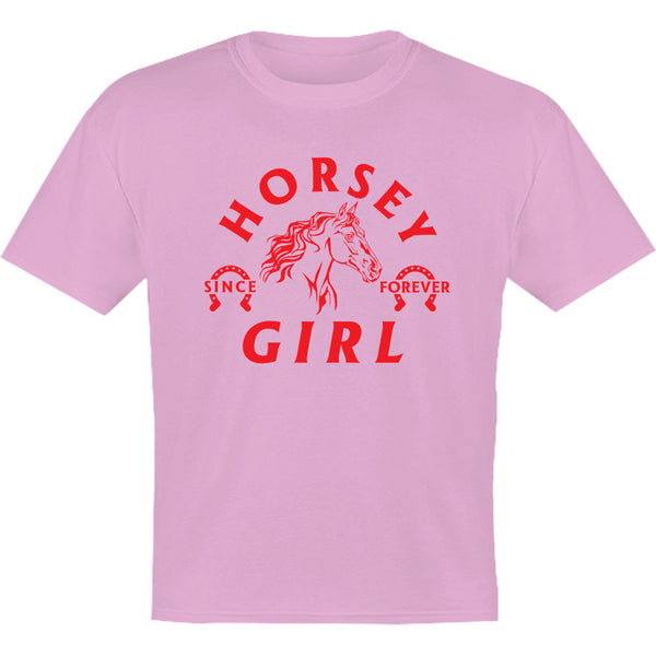 Horsey Girl Since Forever - Youth & Infant Tee - Graphic Tees Australia