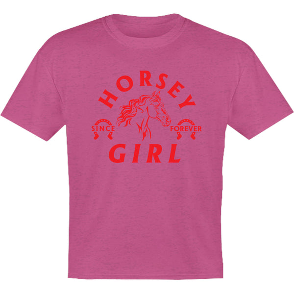 Horsey Girl Since Forever - Youth & Infant Tee - Graphic Tees Australia