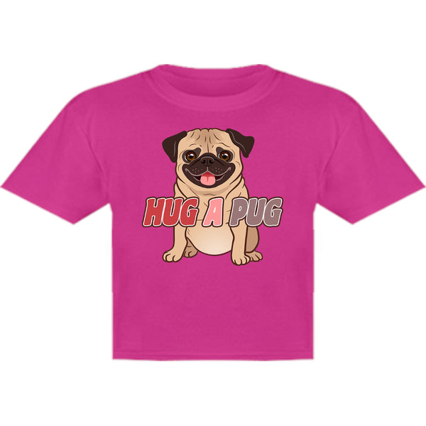 Hug A Pug - Youth & Infant Tee - Graphic Tees Australia